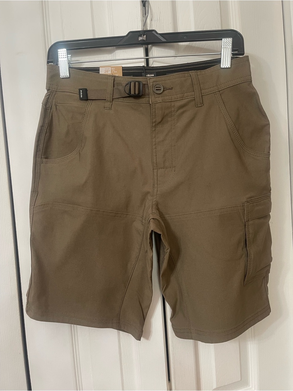 NWT Prana Men’s Stretch Zion Shorts II Size 28 Sepia Brown 10 Inseam